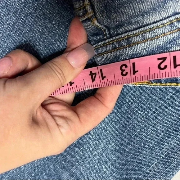 Y2K Rocawear Embroidered Logo Denim Jeans Flare - Picture 5 of 6